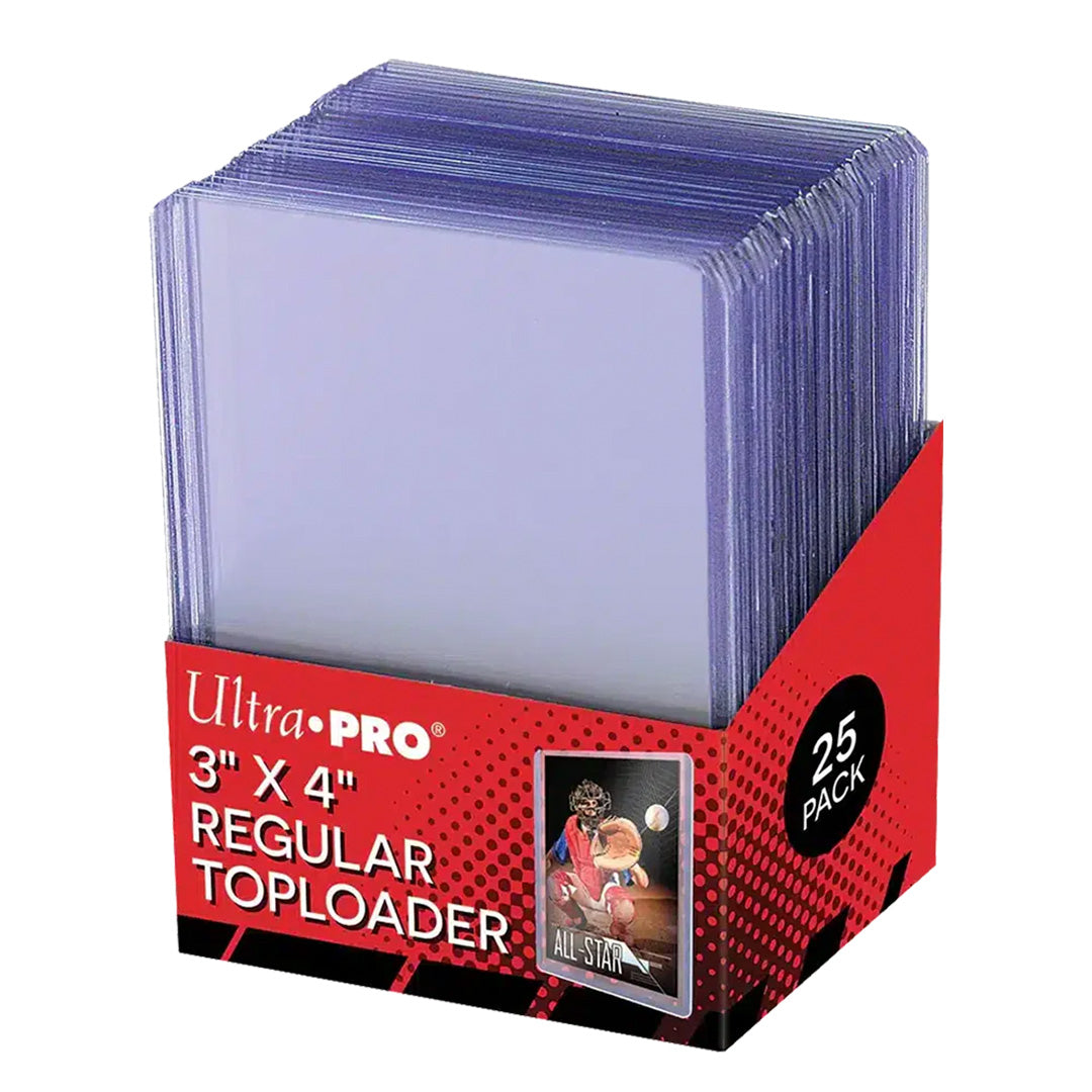 Ultra Pro: Clear Regular Toploaders (25 stk.)