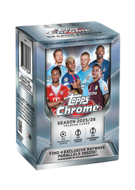 Topps Chrome UEFA Club Competitions 2025/26 - Value Box