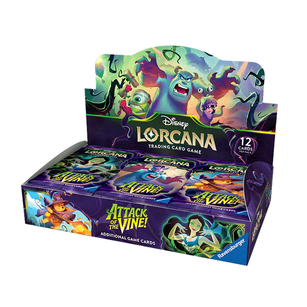 Disney Lorcana: Attack of the Vine! - Booster Display