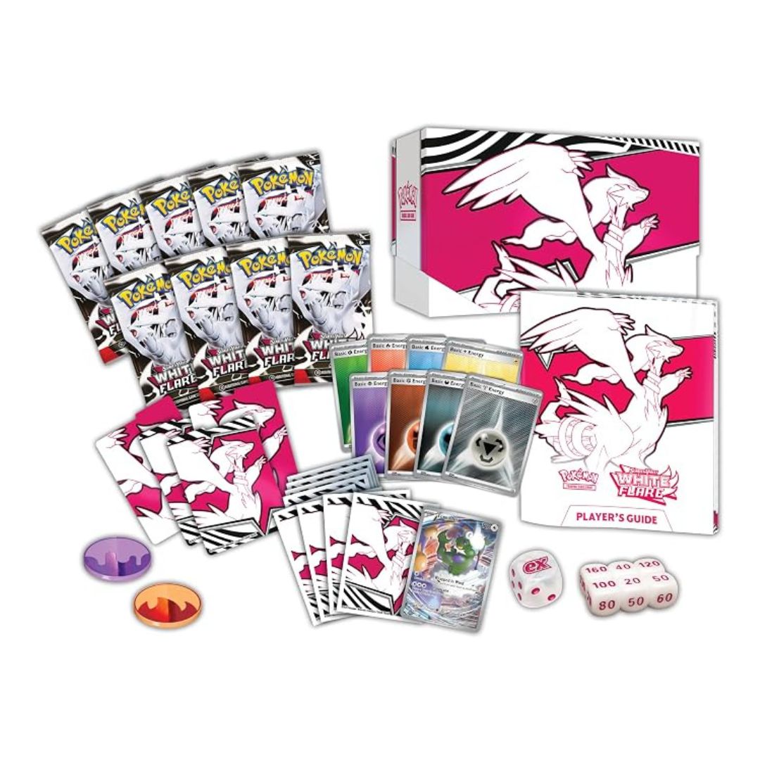 Pokémon TCG: Scarlet & Violet - White Flare Elite Trainer Box