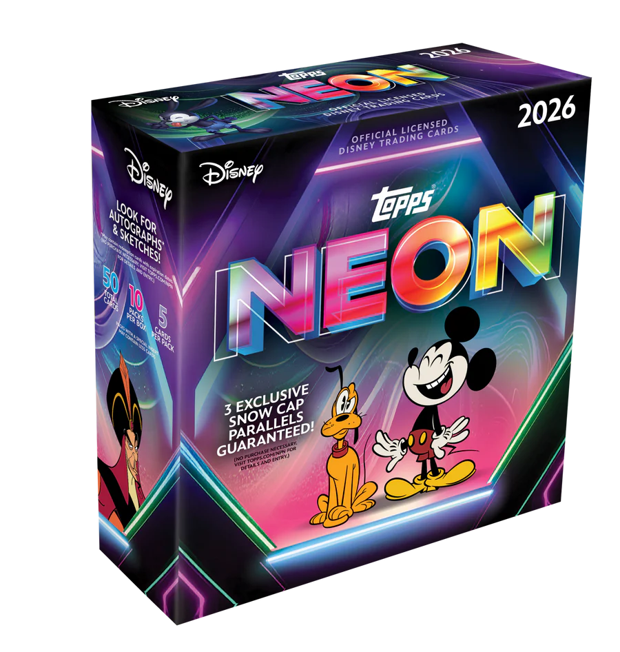 Topps Neon Disney Mega Box