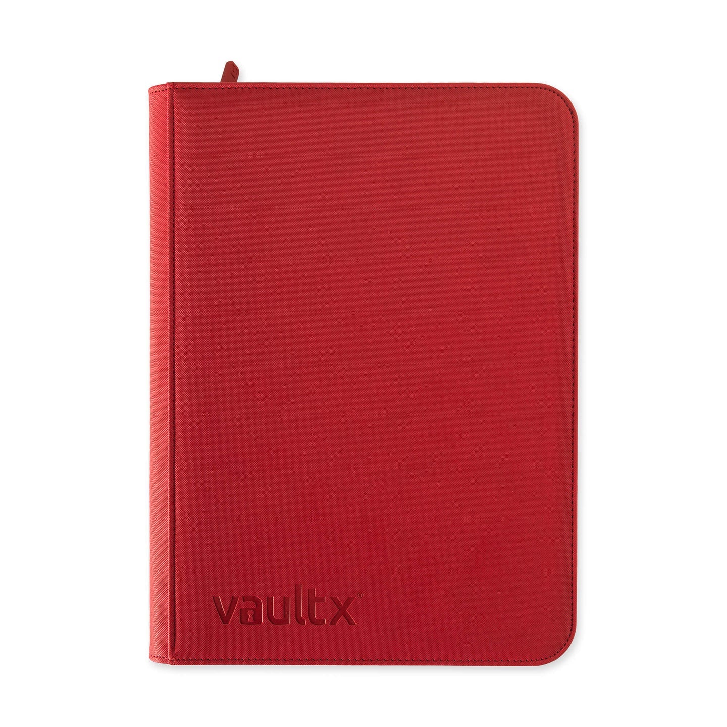 VaultX 9 Pocket Exo-Tec Zip Binder Fire Red