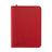 VaultX 9 Pocket Exo-Tec Zip Binder Fire Red