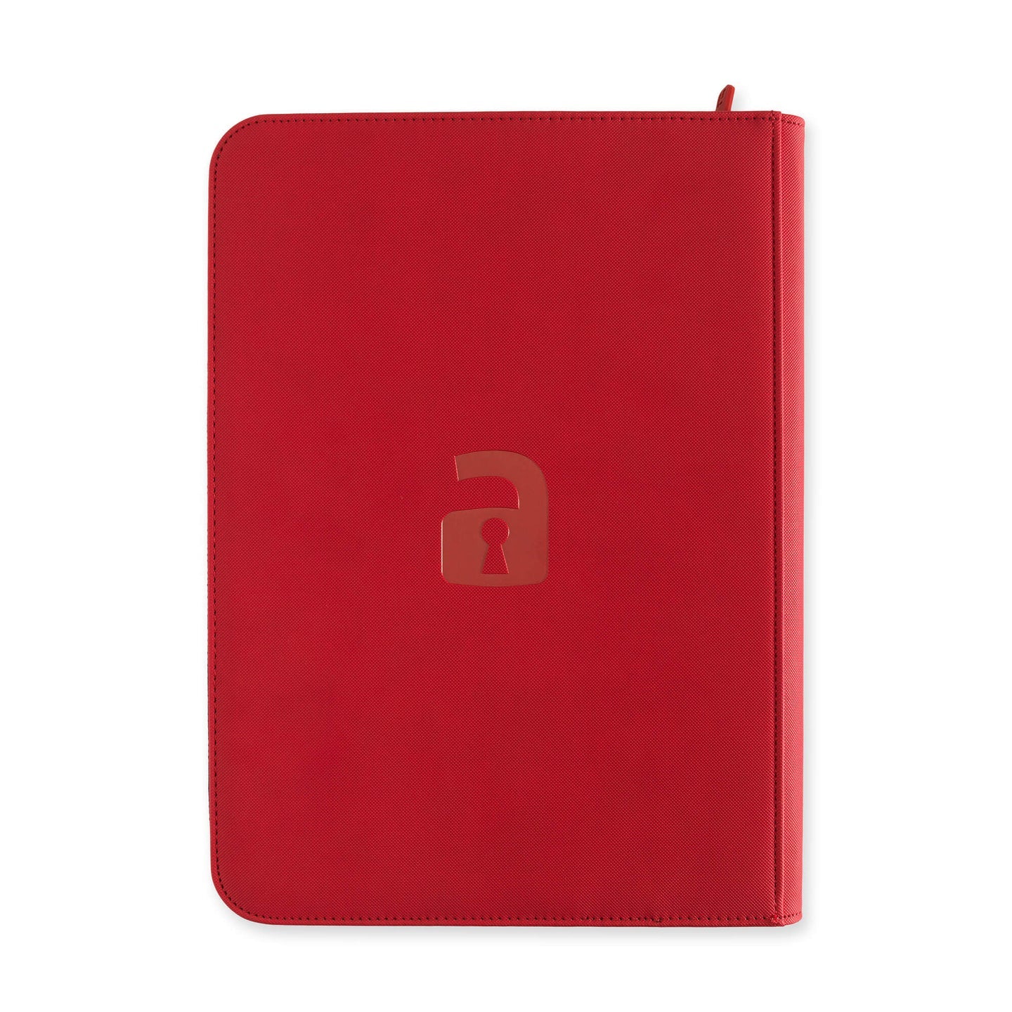 VaultX 9 Pocket Exo-Tec Zip Binder Fire Red