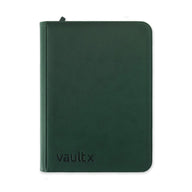 VaultX 9 Pocket Exo-Tec Zip Binder Forest Green