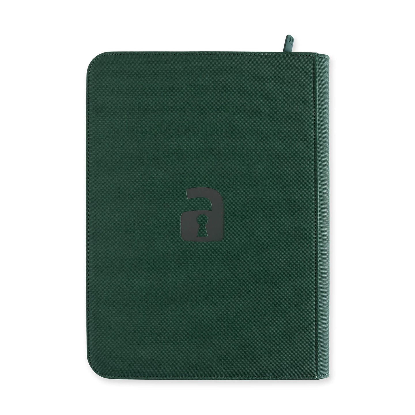 VaultX 9 Pocket Exo-Tec Zip Binder Forest Green