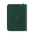 VaultX 9 Pocket Exo-Tec Zip Binder Forest Green