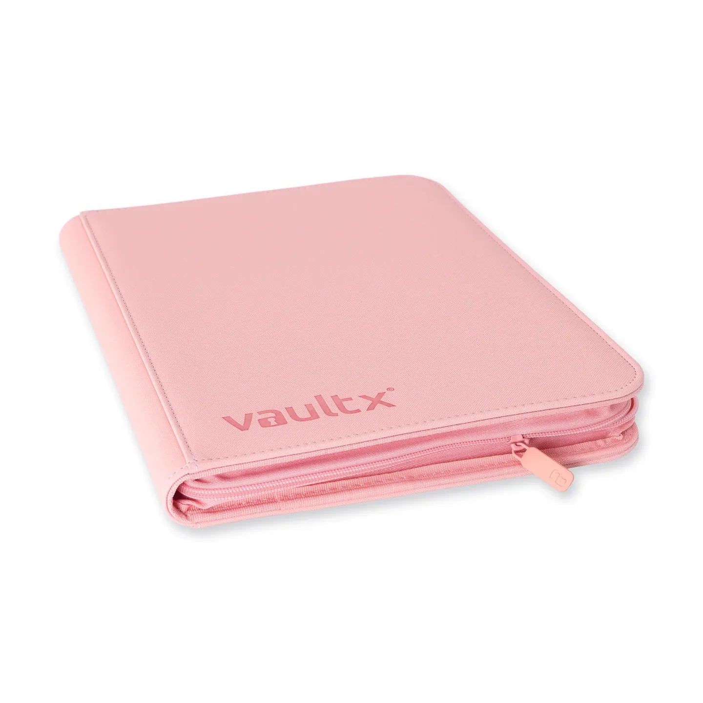 VaultX 9 Pocket Exo-Tec Zip Binder Just Pink