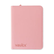 VaultX 9 Pocket Exo-Tec Zip Binder Just Pink