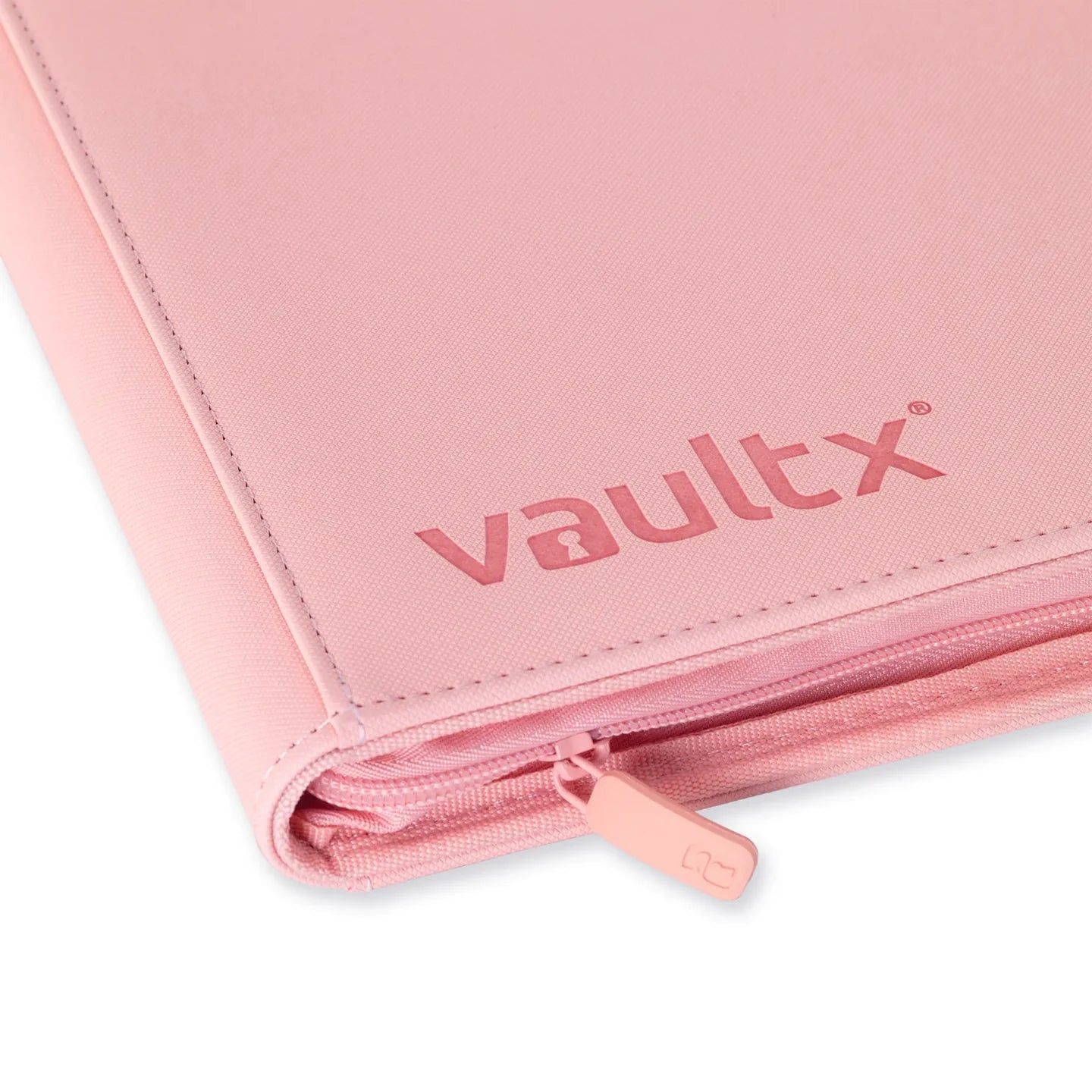 VaultX 9 Pocket Exo-Tec Zip Binder Just Pink