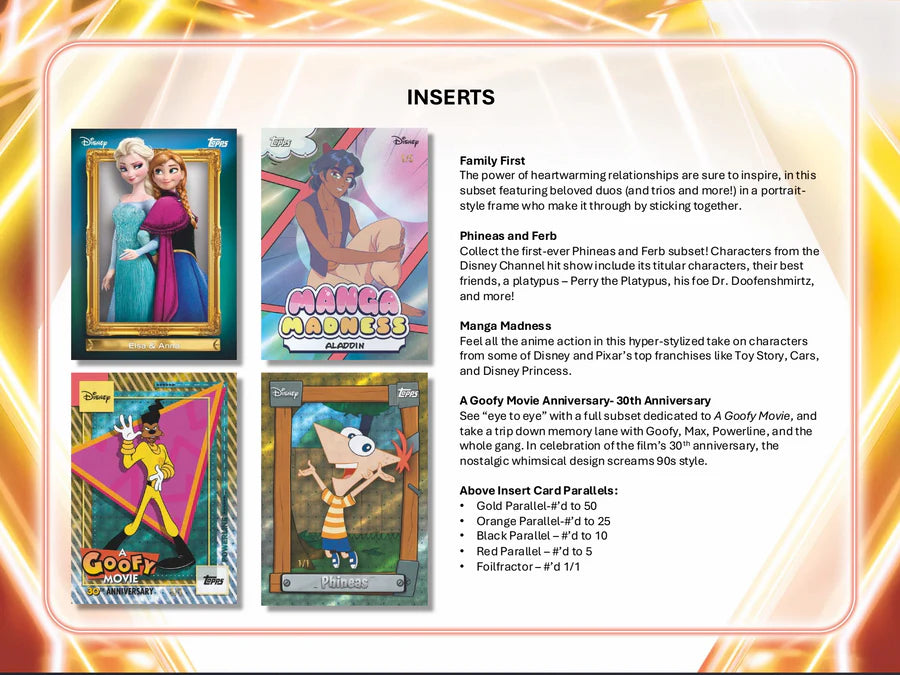 Topps Neon Disney 2026 - Value Box