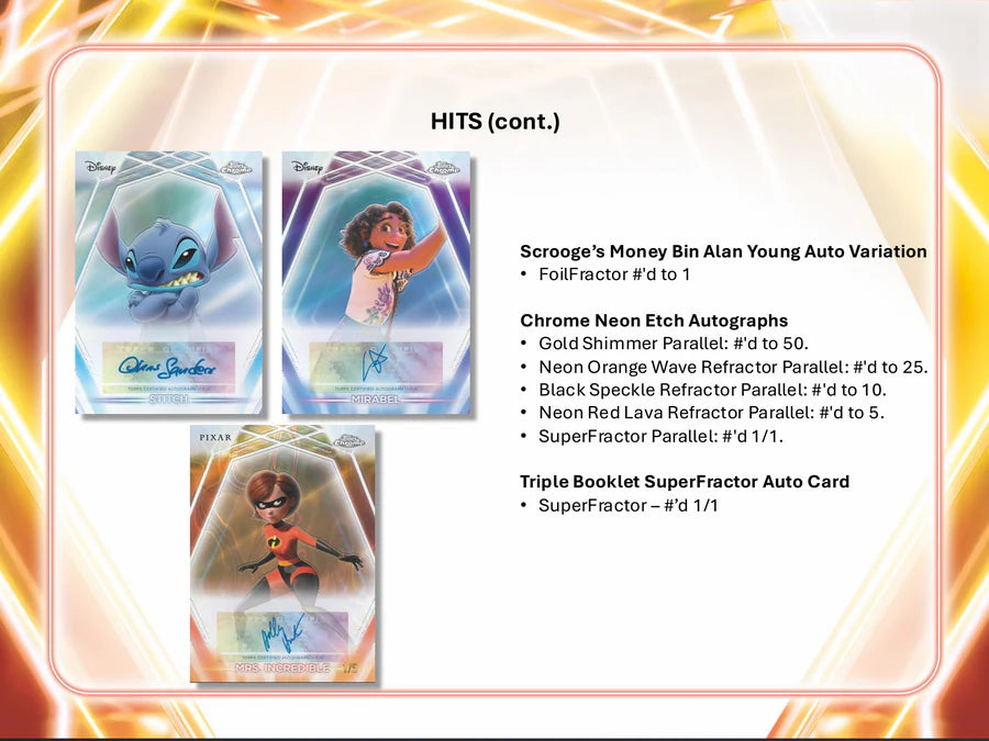 Topps Neon Disney 2026 - Value Box