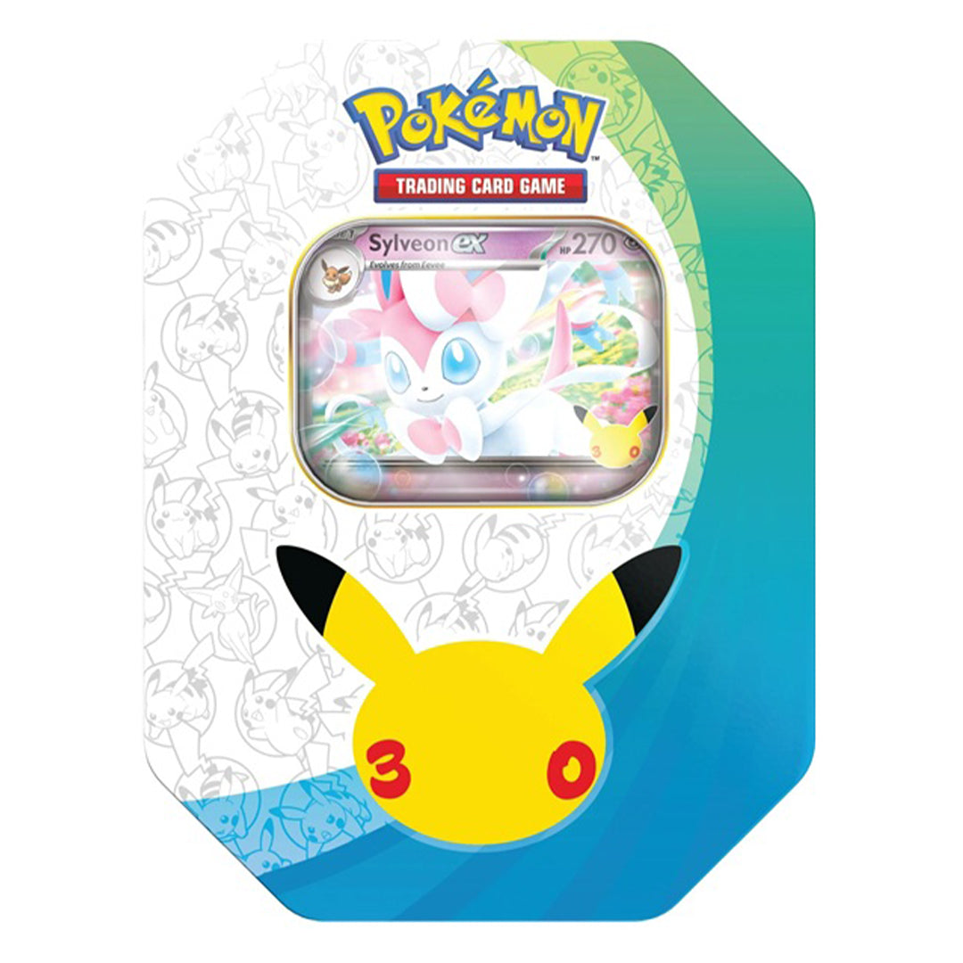 Pokémon TCG: 30th Celebration Collector's Tin Box Sylveon ex