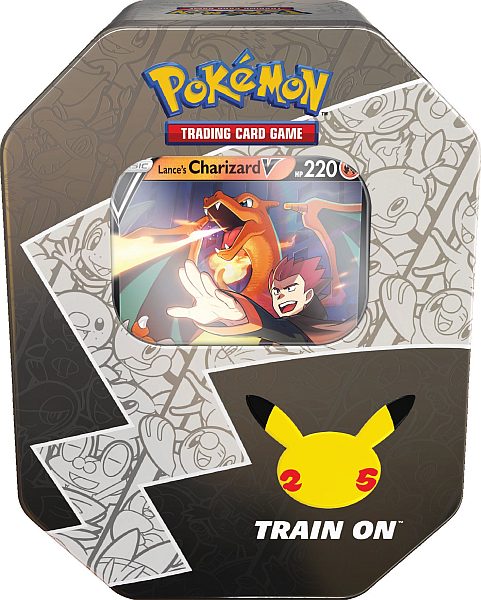 Pokémon TCG: Celebrations Lance's Charizard V Collector's Tin