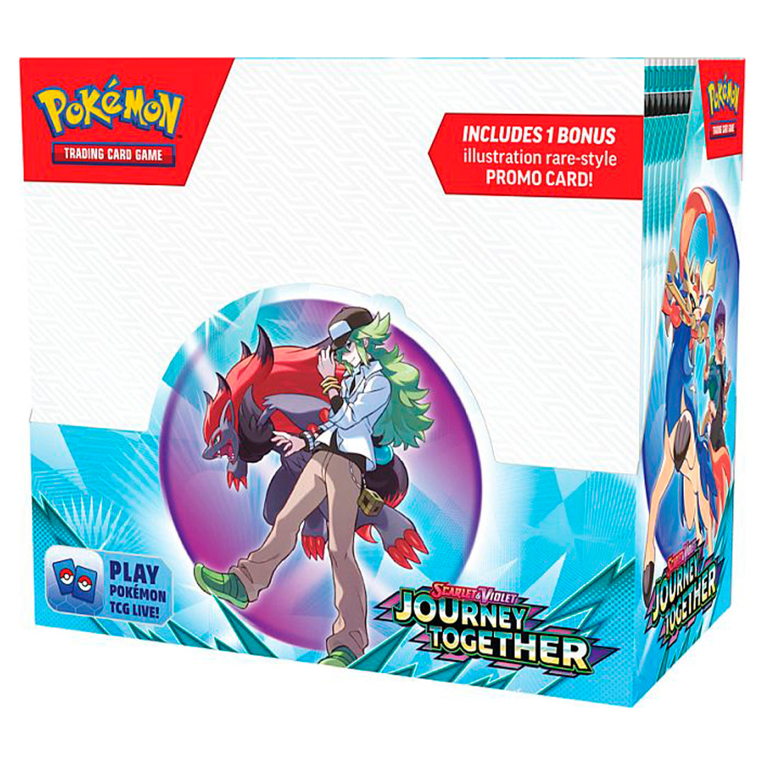 Pokémon TCG: Scarlet & Violet - Journey Together Enhanced Booster Box (Med akryl)