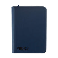 VaultX 9 Pocket Exo-Tec Zip Binder Royal Blue
