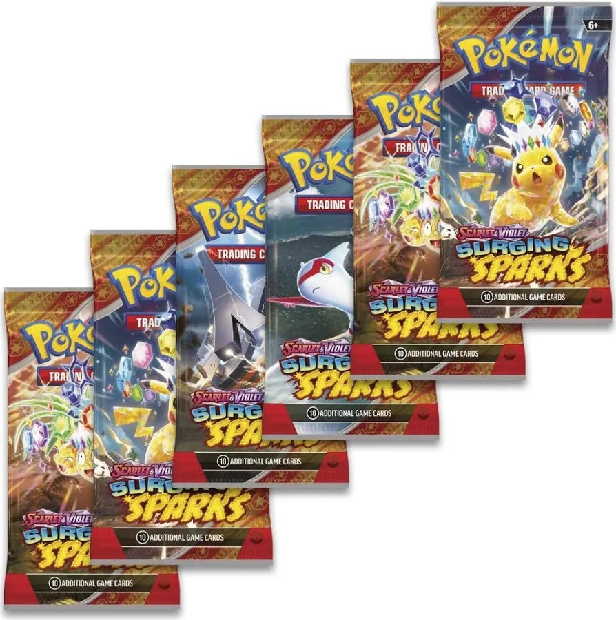 Pokémon TCG: Scarlet & Violet - Surging Sparks Booster Bundle
