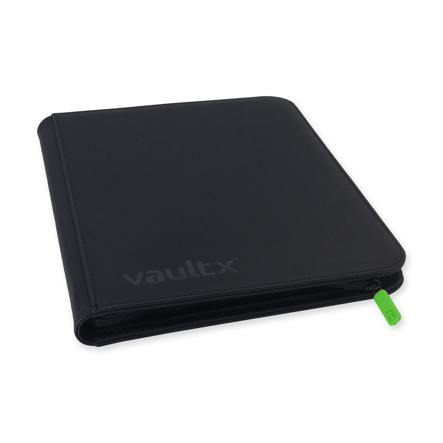 VaultX 9 Pocket Exo-Tec Zip Binder Signature Black