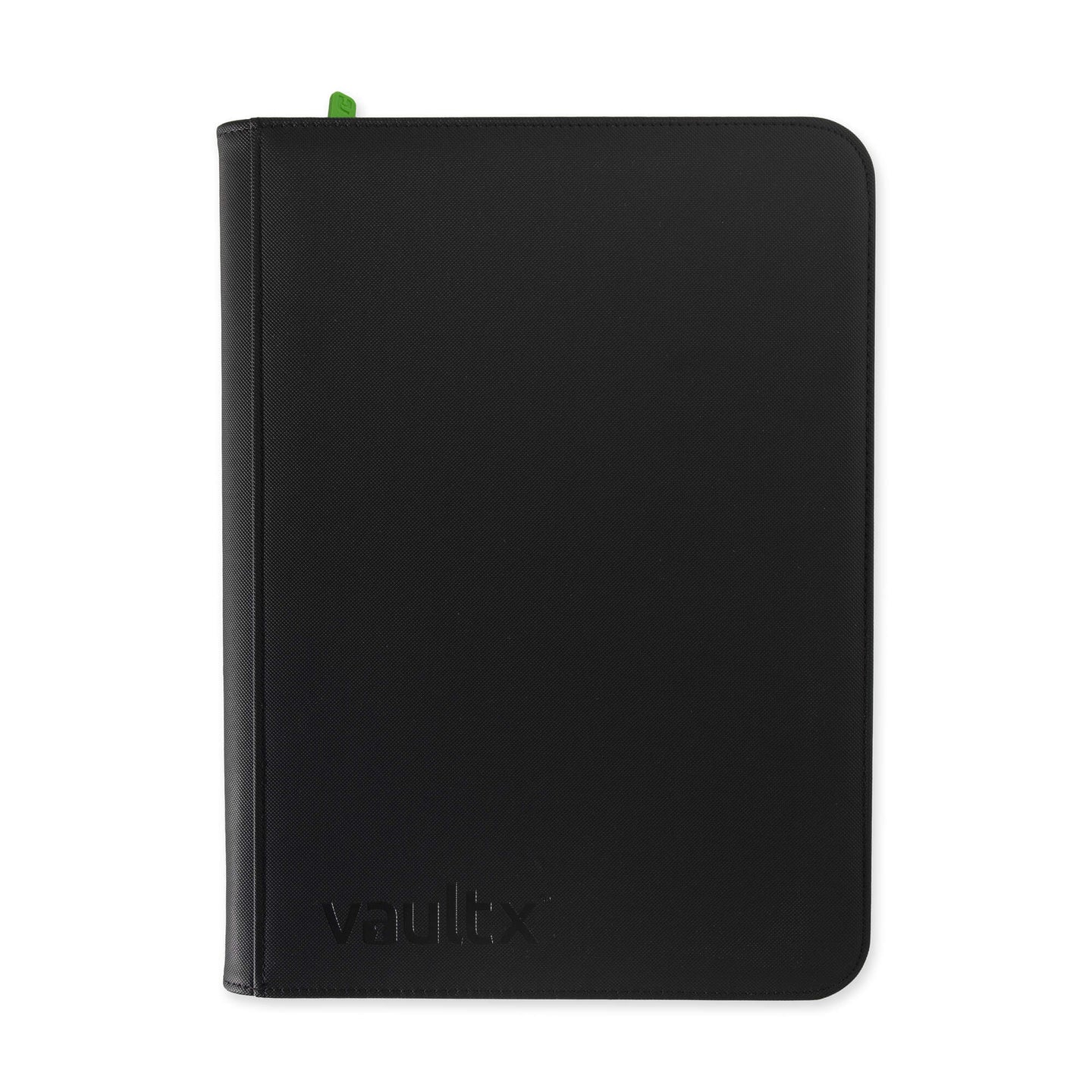 VaultX 9 Pocket Exo-Tec Zip Binder Signature Black