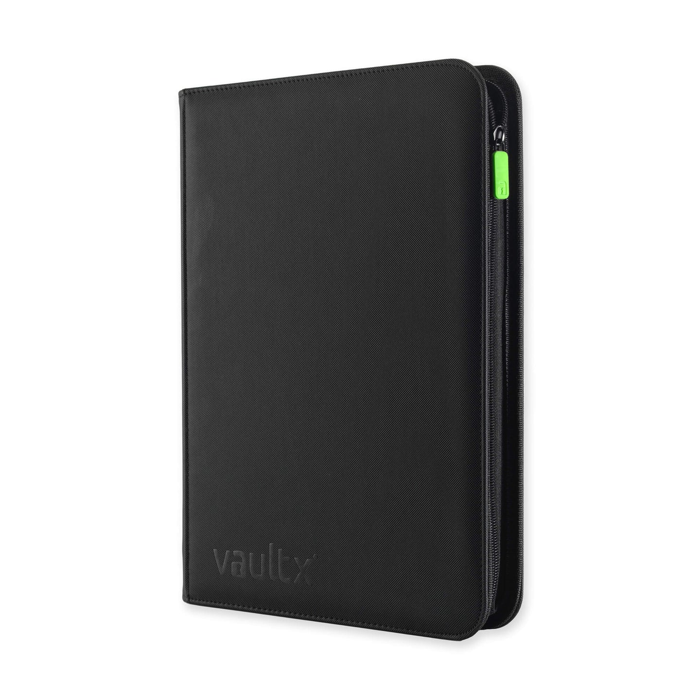 VaultX 9 Pocket Exo-Tec Zip Binder Signature Black