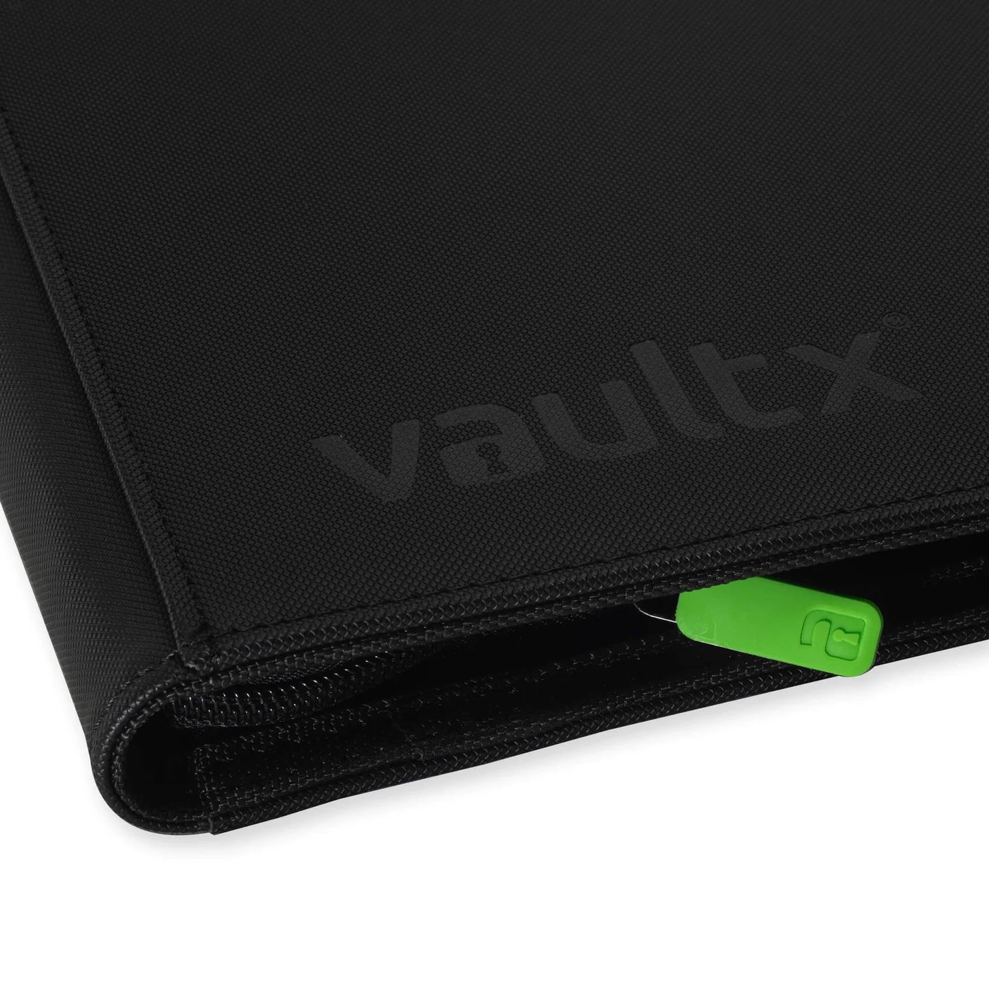 VaultX 9 Pocket Exo-Tec Zip Binder Signature Black