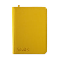 VaultX 9 Pocket Exo-Tec Zip Binder Sunrise Yellow