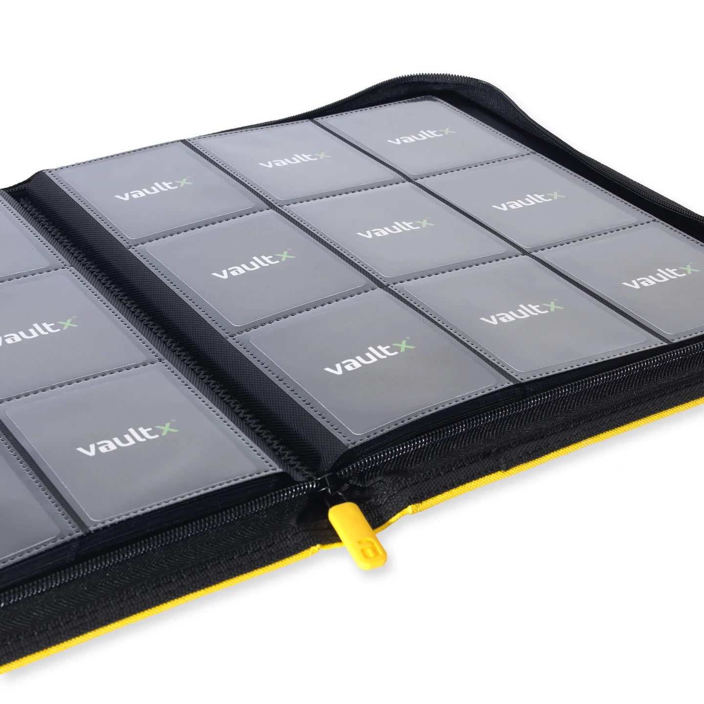 VaultX 9 Pocket Exo-Tec Zip Binder Sunrise Yellow