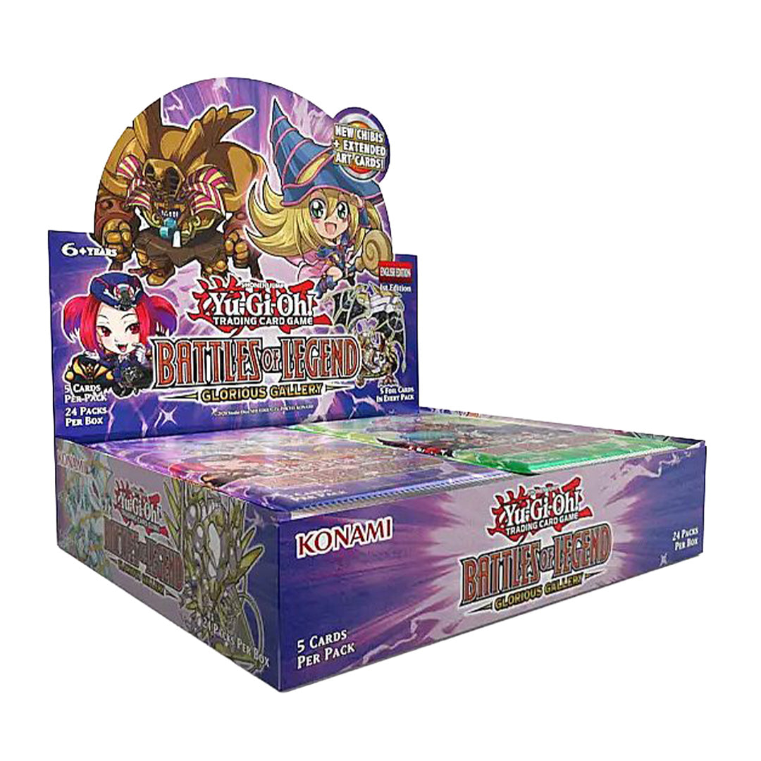 Yu-Gi-Oh! Battles of Legend: Glorious Gallery Booster Display